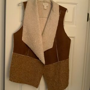 Faux Suede Vest